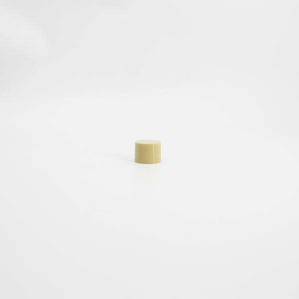 18mm Khaki Double Screw Cap Flip Top Lid Non Spill