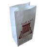 Printed Craft Stand Up White Customized Paper Bags For Bread / Hamburger for sale
