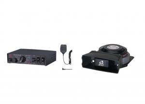  5 Tones Police Electronic Police Siren Amplifier Siren Alarm With 100W Flat Speaker Manufactures