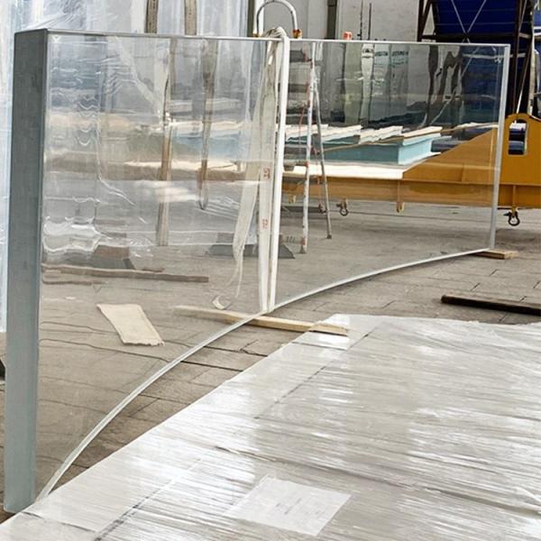Outdoor Prefab Pool Large Transparent Acrylic Glass Swimming Pool for Underground Spaces