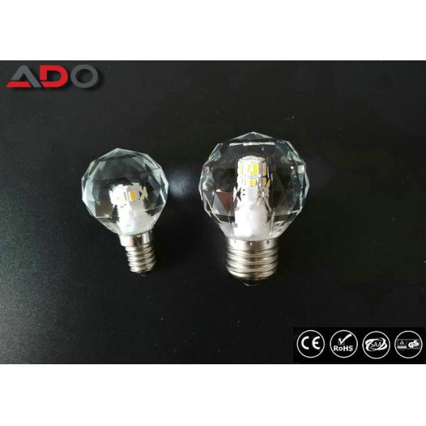 6000k 4.3w Crystal Led Candle 80ra 430lm Ip20 High Sensitivity With E27 Base
