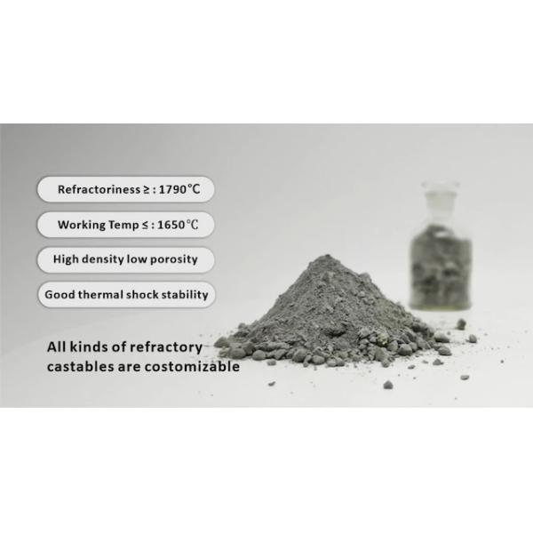 Refractory Corundum Mullite Industry Furnace Anti Penetration Castable