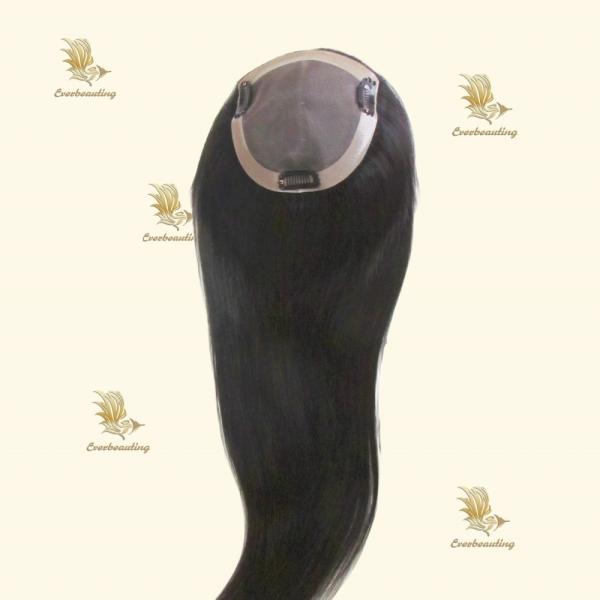 Muti-Color Natural Human Hair Toppers with US Currency within Natural Color