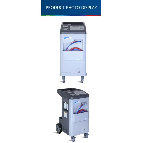 R1234yf Automatic AC Refrigerant Recovery Machine AC Service Station 220V