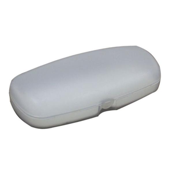 Customize Clear Glasses Case Plastic Sunglasses Packaging Silk Printing Logo