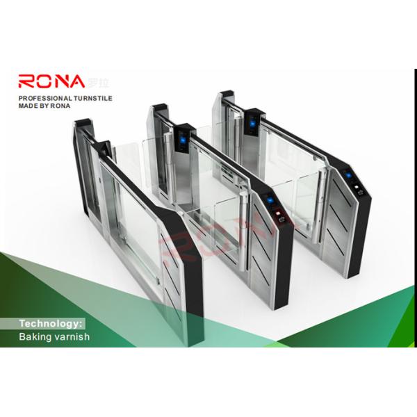 Servo Motor Access Control Turnstiles Tcp / Ip Web Based Single Door