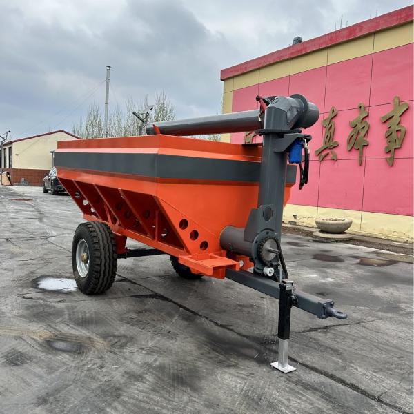 Agricultural Dry Fertilizer Cart 360 Degree Lifting For Grain Transportation