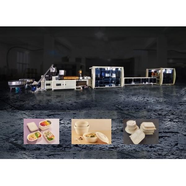 Disposable Fast Food Container Machine Equipment 60 Mode Min