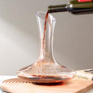  1800ml Crystal Wine Decanter Carafe 64 Oz Hand Blown Glass Wine Decanter Lead Free Manufactures