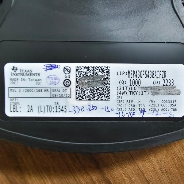 MSP430F5438AIPZR    New And Original  LQFP-100  Integrated Circuit