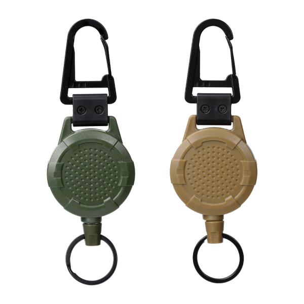 Deyi Badge Reel  Heavy Duty Metal Retractable Keychain