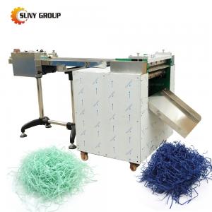 China Fashion Small Crusher Recycling Industrial Paper Christmas Raffia Crinkle Machine on sale