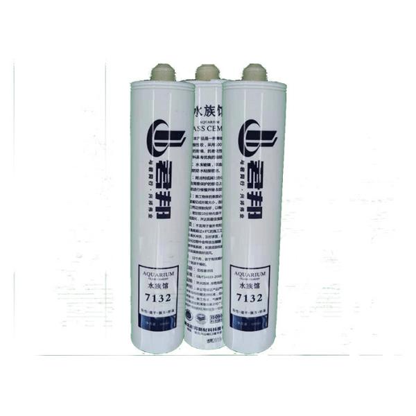 Transparent 300ml Aquarium Glue For Glass ROHS Silicone Aquarium