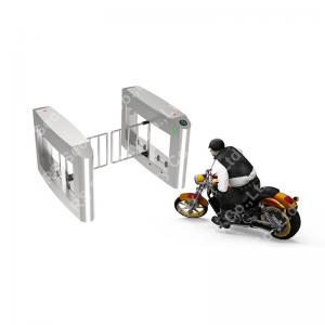 China Campus Management Swing Turnstile Gate Bi Directional With Alarm Light on sale