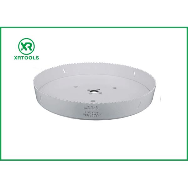 Carbon Steel Bi Metal Hole Saw , Edge Welded 7 Inch Hole Saw Color Painting Surface