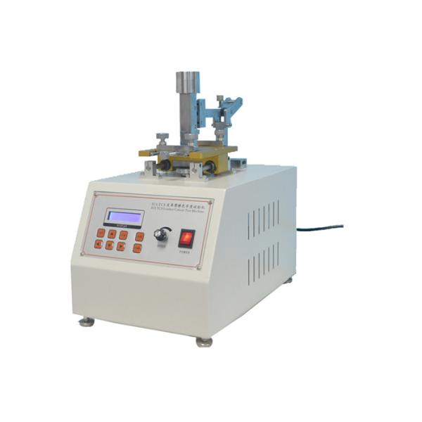 Leather Rubbing Fastness Rubber Testing Machine Friction Speed 40±1rpm