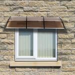 UV Resistant Door Canopy Rain Shelter Waterproof Balcony Window Use Retractable