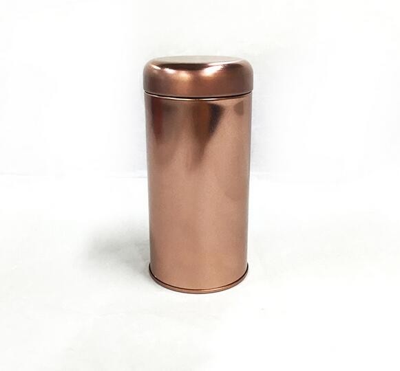 Round Custom Airtight Coffee Tin Box