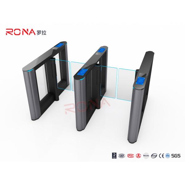 CE Approved Luxury Speed Gate Turnstile Access Control System With Ticket System