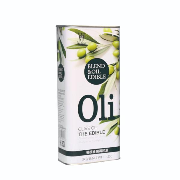 DADI 1500ml Cooking Oil Tin Can Food Grade Tinplate Tin Olive Oil Containers Food Oil Can