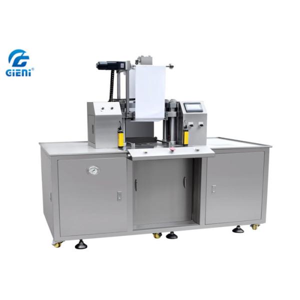 Full Hydraulic Cosmetic Powder Press Machine , Three Moulds Per Minute