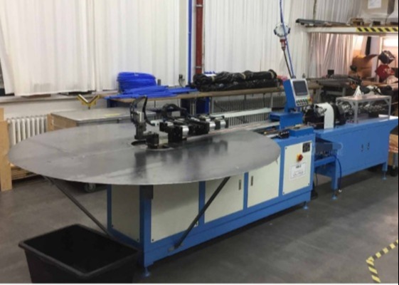 380V 50Hz 3 Phase Tube Bending Machine , Fin Evaporator Bending Machine