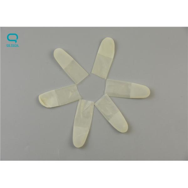 3 Color Flexible ESD Cleanroom Finger Cots For Avoiding The Skin Allergy