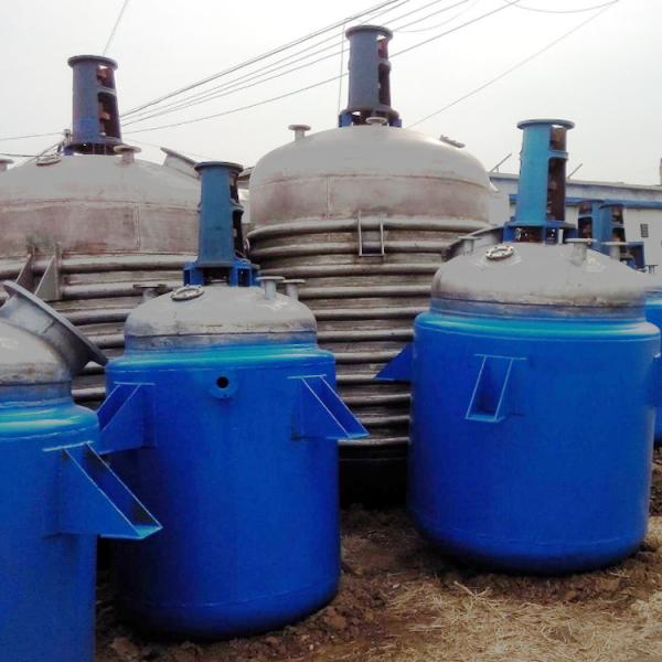 380V Used SS Reactor 0.2MPa With Water Cooling Electric Heating