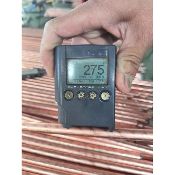 Threaded Copperbond Earth Rod 8mm 16mm 19mm 20mm Surface Treatment