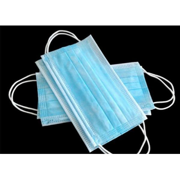 Breathable Disposable Medical Mouth Cover Lint Free Low Breath Resistance