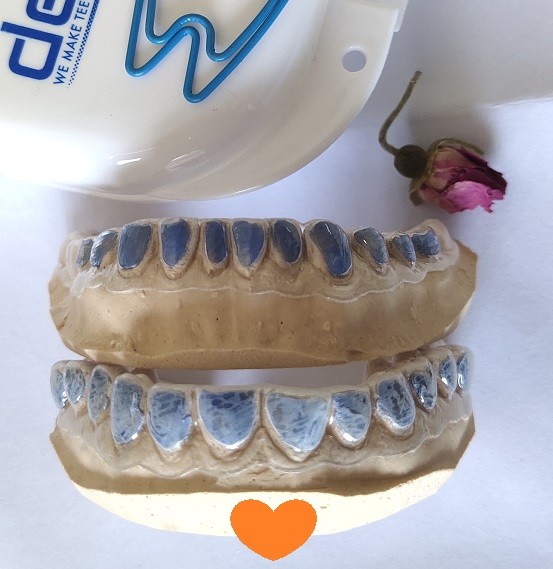 Cosmetic Trushine Thermoforming Foil Tooth Whitening Tray