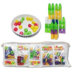  Novelty Puzzle DIY Building Blocks Toy With Compressed Candy Manufactures