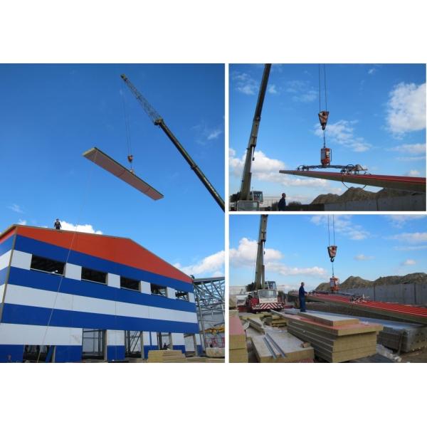 Gable Frame Prefab Steel Warehouse Pre Engineered Greenhouse Structure Galvanized