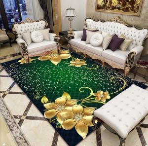 China Polyester Fiber Living Room Floor Carpets Modern Simple Household Bedroom Sofa Carpets on sale