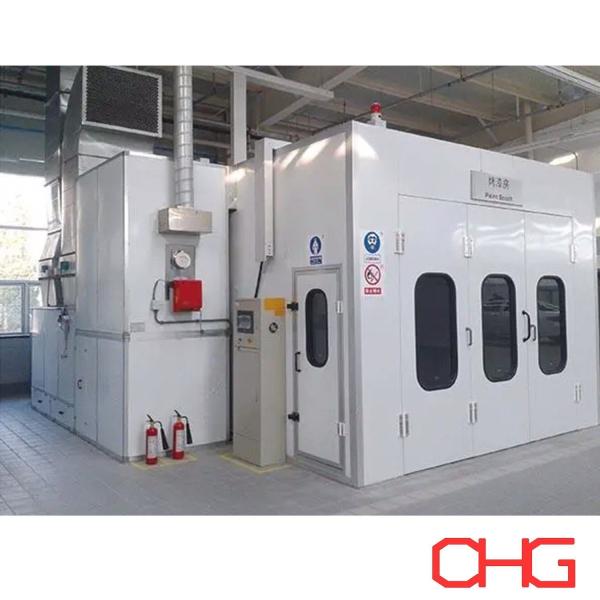 Customized Automatic Automotive Paint Booth Equipment For Collision Repair Centers