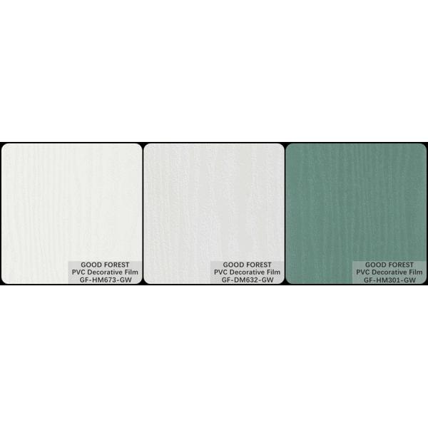 GW PVC Decorative Film Wooden Grain PVC Furniture Film OEM Support