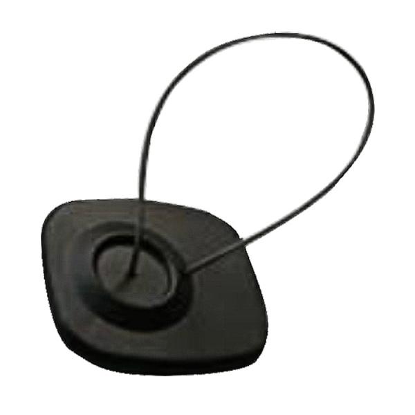 8.2 MHZ Shop EAS security hard tags with lanyard Mini square hard tag with lanyard