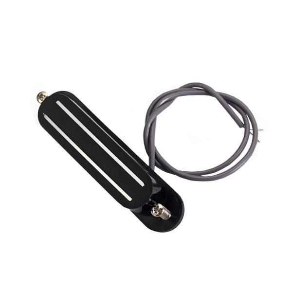 8.7K DC Resistance Mandolin Humbucker Pre Wired Double Coil Black Cover