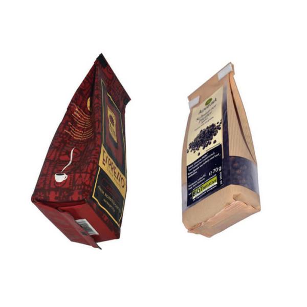 Custom Printing Plastic Stand Up Barrier Pouches For Coffee Packaging