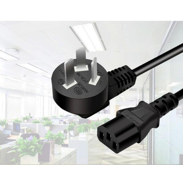 Electric 3Pin CCC Power Cable Waterproof IEC 2.5 A 250V Power Cord