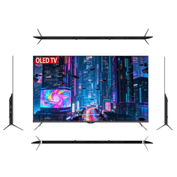 65 85inch China Smart Android LCD LED TV 4K TV Factory Cheap Flat Screen Television Hdr OLED Best Smart TV