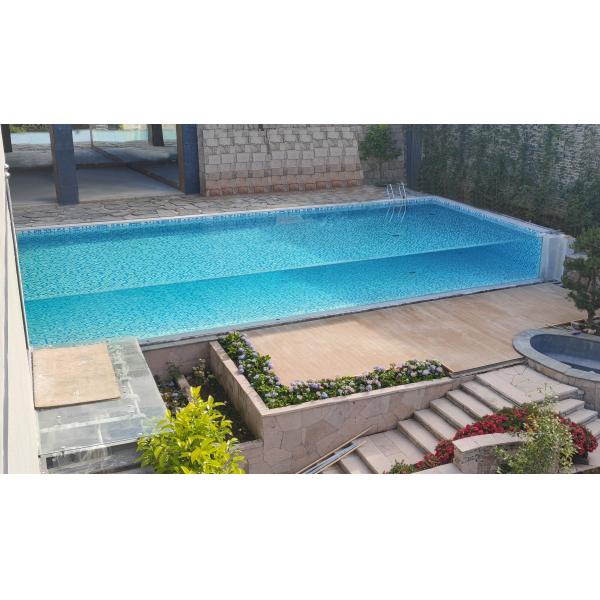 Villa Pool Plexiglass Wall Panels Sample Small Fiber Glass Swimming Pools