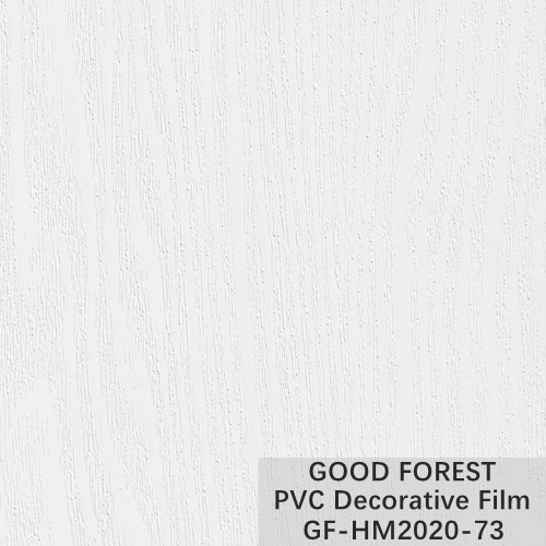 Cabinet Wood Grain PVC Decorative Film Pure Colour Blistering