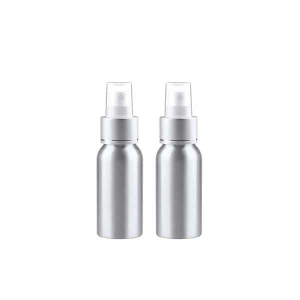 50ml Aluminum Fine Mist Spray Bottle Lightweight Durable Travel Use