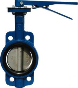  JIS 10K Wafer Type API609 Butterfly Valve With Lever Operator Manufactures