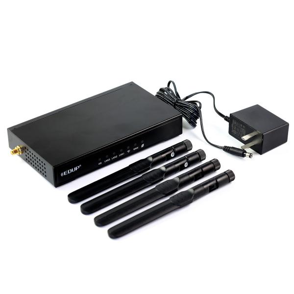WiFi Industrial 4G Wifi Router Up To 300Mbps Hot Backup Internet