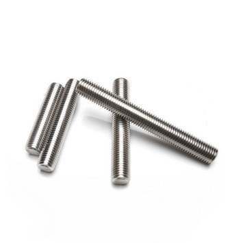 Double End Fine Thread All Thread Rod , Galvanized Steel Rod No Pollution