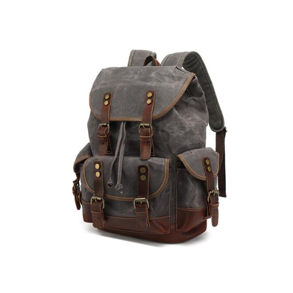 Men Anti Theft  Vintage Leather Duffle Bag