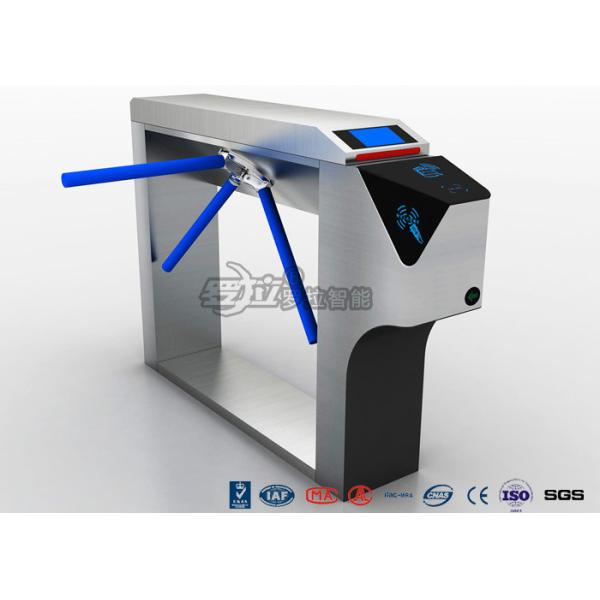 Bar Code Ticketing System Access Control Tripod Turnstile Gate of 304 stainless steel
