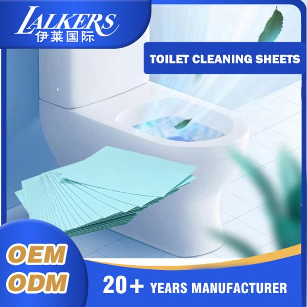 Deep Cleaning Toilet Cleaning Sheets Toilet Cleaning Strips Convenient Hypoallergenic